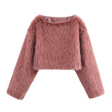 Fongt Women's Clothing 2025 Autumn And Winter New Street Fashion Four-Color Coat