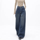 Vintage Wash 90s Baggy Loose Jeans-Outfit