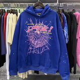 Fongt 2025 Spoder Spider Web Print Hooded Hooded Hooded Hooded Casual Loose New