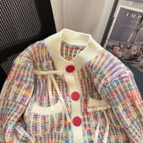 Wind Korean Version Gentle Wind Sweater Female Design Sense Small Short Short Department To Wear A Sweater-Outfit