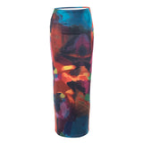 2024 Women's Summer New Casual Painting Print Excaught Orum Dressed And
