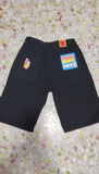 Skateboard Denim Shorts Washed Denim Shorts Summer Loose Retro Trend Brand Casual Denim Shorts-Outfit