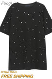 Loose 2023 Spring and Summer Short-sleeved Temperament T-shirt