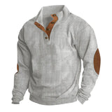 Fongt And Winter New Hot Men Outdoor Jacket Corduroy Casual Stand Collar Long Sleeve Hoodie Spot-Outfit