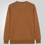Fongt Men's New Spring Men's Knit Dress V-Neck Long Sleeve Sweater