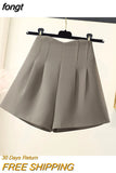 Women Fashion Solid Ladies Clothing High Waist Baggy Minimalist Elegant Popular Newest Cozy Basic Preppy Style