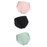 Hot Sale Cotton Panties Comfot Seamless High Waist Women's Panties Solid Lace Briefs Underwear Sexy Plus Size