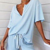 2 Pieces Knitting Pajamas