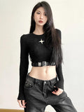 Star Belted Crop