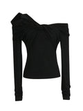 Fongt Women's 2025 Spring New Fashion Personality Trend St. Cessed Long Sleeves And Shoulder
