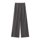 Fongt Fragrant Cotton Lint Neck Vest Set Of Women's Summer With Light Luxury High-End Trousers Two Sets