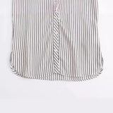 New Slim Striped Long-Sleeved Casual Shirt In Autumn 2298163-Outfit