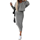 Fongt Sleeveless Dress In Winter 2025 Short Coat Set