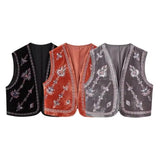 And Winter New Beaded Embroidered Velvet Vest 6895232-Outfit