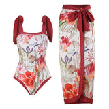 Fongt One-Piece Bikini Suit Women's Bikini Three-Piece