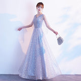 Fongt New Banquet Evening Dress Dress Fairy Faire Temperament Long Student Choir Performance Suit