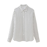 New Wave Spot Printed Shirt 2328125 Miniskirt 2496125-Outfit