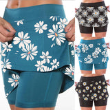 Daisy Printed Mid Waist Sports Leisure