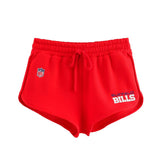 Fongt Homemade New Women's Clothing Buffalo Bills Team Decorative Hoodie Decoration Shorts