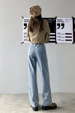 Leg High Waist Casual