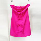 Fongt New Star Fashion Phosphor Bow Tsets Blazer Blazer