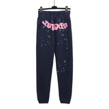Tide Card Prints Letters, Cobwebs, Personality, Hip-Hop Couples, Hooded Sweaters, Casual Sweaters, Sports Sets.-Outfit