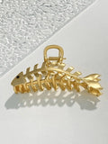 Fish Bone Large Hair Claw-Outfit