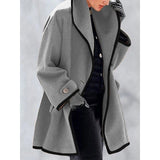 Fongt 2025 New Hooded Wool, Women's Coat Jacket, Ebay