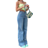 Mid-rise Blue Commuter Jeans-Outfit