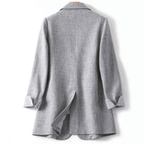 Fongt Red Blazer Tide Ms. Han Version 2025 New Spring And Autumn Loose Leisure Autumn Korean Blouse Small Suit