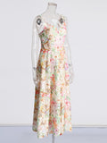 Sexy Famous Style Dress 2025 New Lace Slings Fashion High-Rise High-Rise Dress