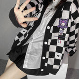 Buttoned Black
