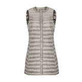 2024 New Light Down Jacket Women In The Long Loose Thin Vest Coat Vest Button Fashion-Outfit