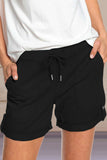 Summer Solid Color Straight Casual Lace-up