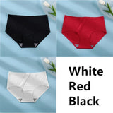Hot Ice Silk Women Panties Invisible Ultra Thin Seamless Underwear Briefs Underpants Sexy Lingerie Solid Panties