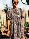 Fongt New Women's Clothing With A Long Solid Shirt Dress