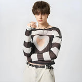 Boy Heart Cut Out Crop