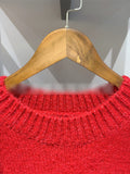 Round Neck Letter Long Sweater 2024 Long Sleeved Women's Casual Knit Sweater-Outfit
