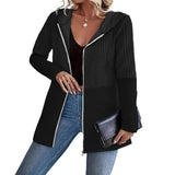 Fongt Autumn And Winter Fashion New Splicing Large-Size Casual Loose Coat Women's Clothing