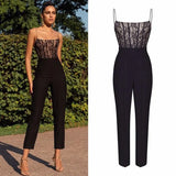 Fongt New Women's Wish Sexy Lace Sleeveless