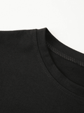 Short Sleeve Alien Print Tee-Outfit