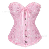 Lady Bouquet Top Sexy Belly Shaping Suit-Outfit