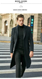 Fongt Order 2025 New Thick Haired Men's Coat Fashion Coat Wish Japan And South Korea Leisure