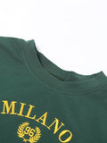 short sleeve crop top with embroidered vintage