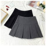 Fongt Skirt Female 100-Folded Skirt 2025 New High-Rise Small Small Man A-Word Short Skirt College Style
