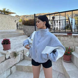 Fongt And Winter Explosion 2025 Women's Loose Casual Casual Clothes Long Sleeves Collar Coat Women