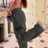Size Friendly Y2K Cargo Pants-Outfit