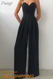 Chiffon Sexy Joker Solid Elegant Spaghetti Strap European and American Women's High Waist Wide Leg