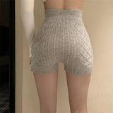 Fongt Knitted Safety Pants Women 2023 Spring And Autumn New Inner Warm Abdominal Hips Without Trace Bottom