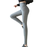 Winter Thick Warm Leggings Candy Color Stretch Fall Fleece Soft Fleece Lined Thermal Pants Fitness Sport